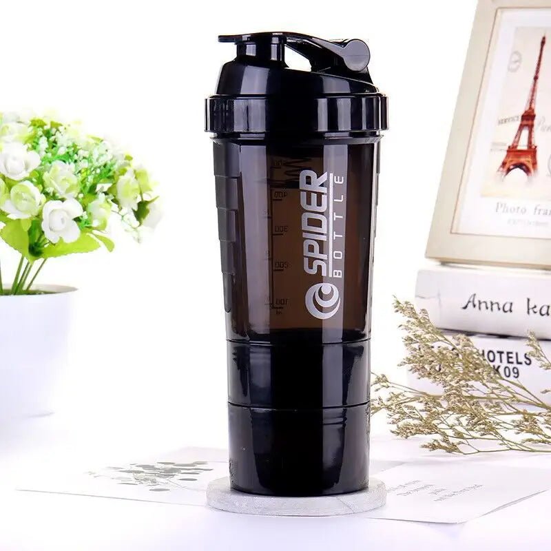 3 Layers Protein Bottle Shaker - THREADLIGHT