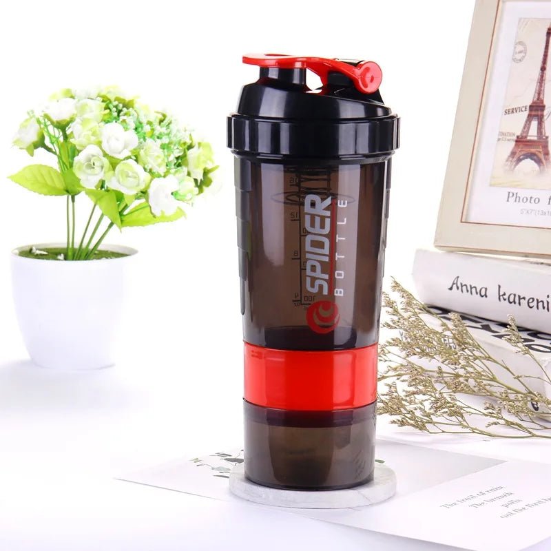 3 Layers Protein Bottle Shaker - THREADLIGHT