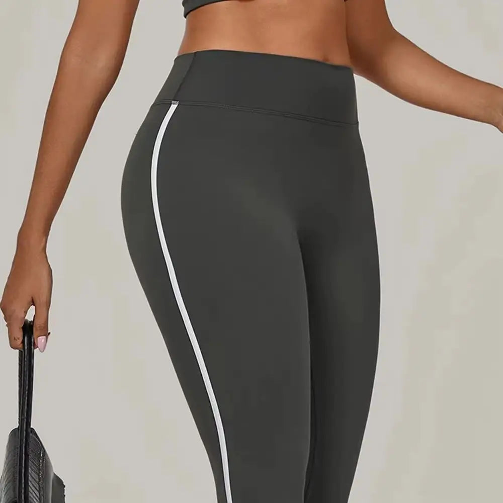 Women High Waist Yoga Leggings Push Up Breathable Stretchy Butt Lift Pants