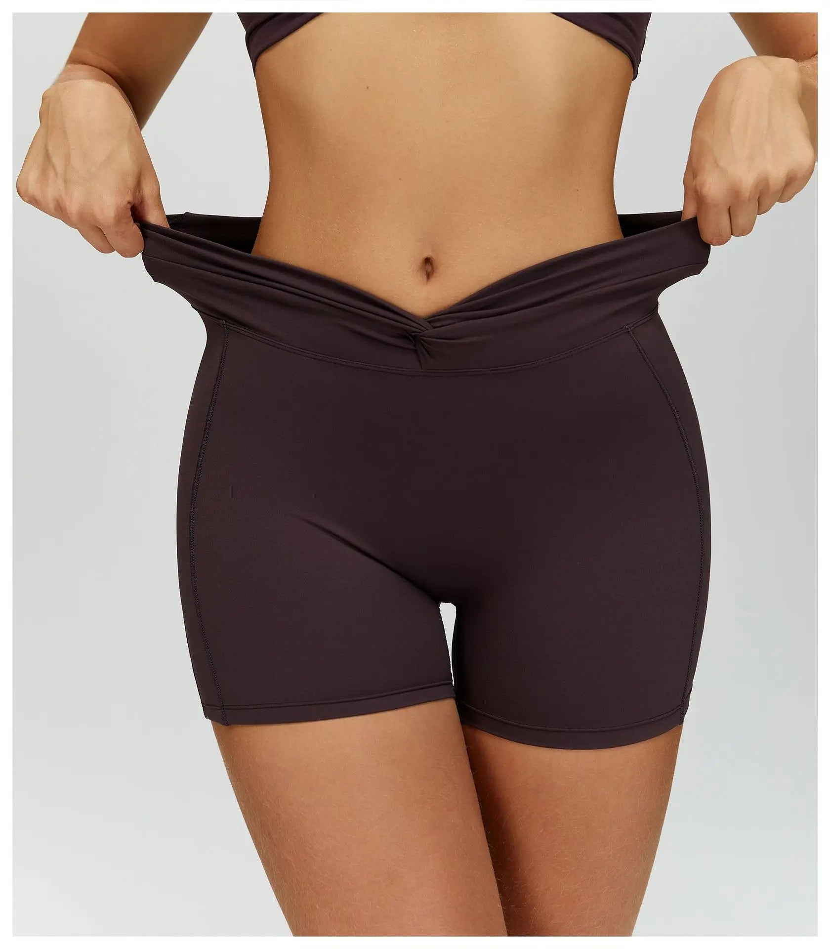 Women Cycling Shorts High Waist Fitness Gym Running Yoga Clothing