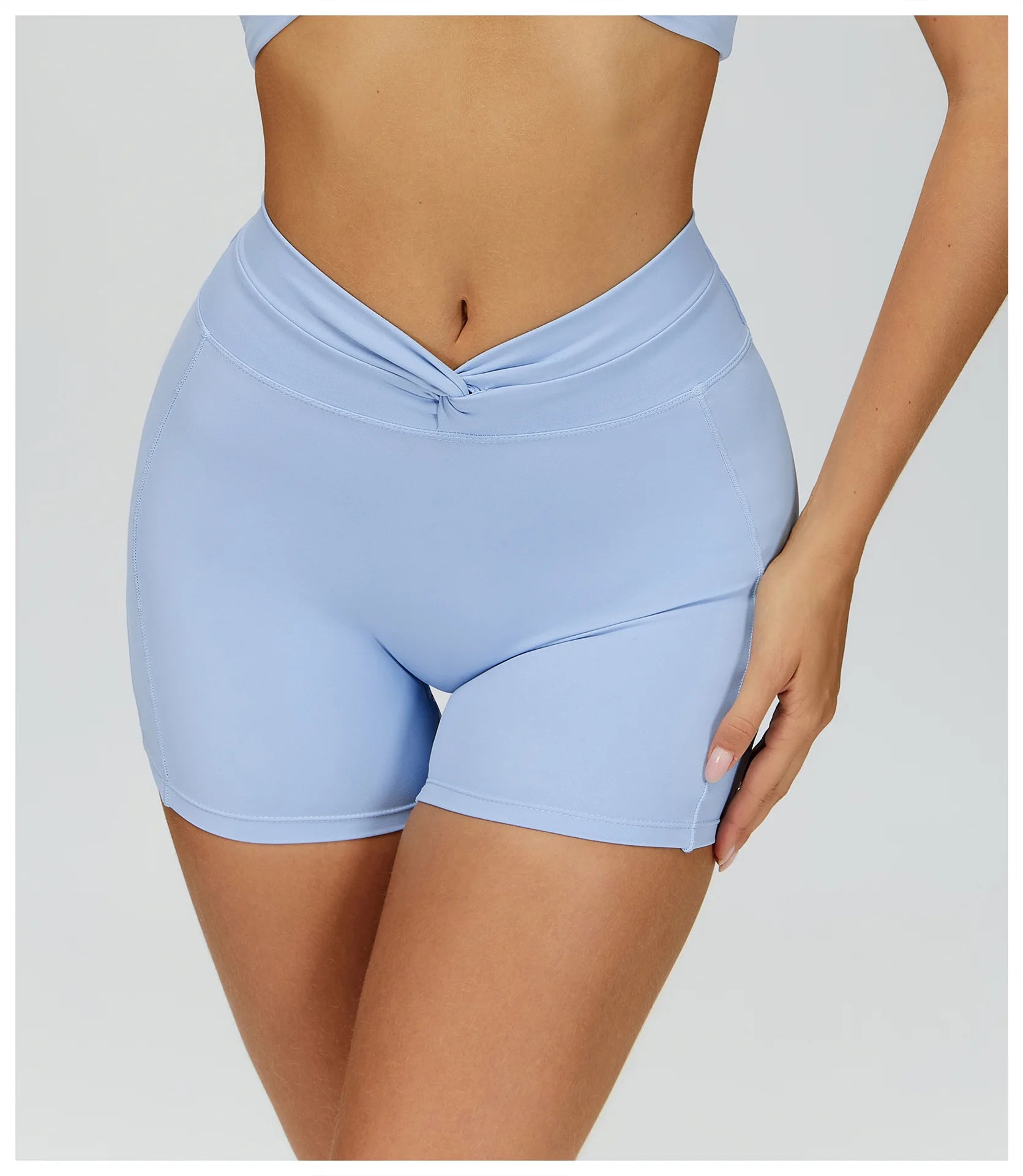 Women Cycling Shorts High Waist Fitness Gym Running Yoga Clothing