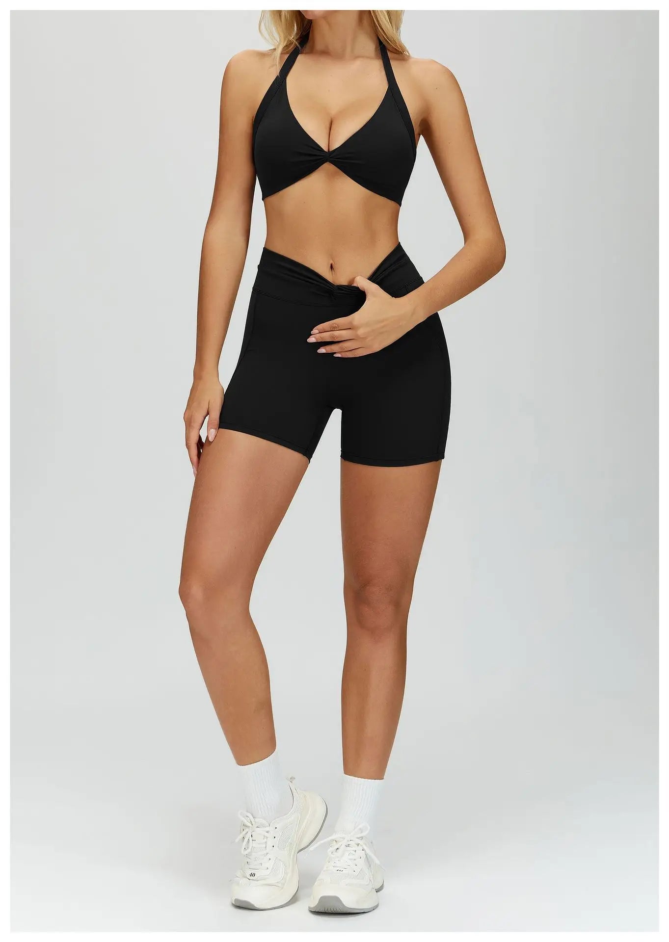 Women Cycling Shorts High Waist Fitness Gym Running Yoga Clothing