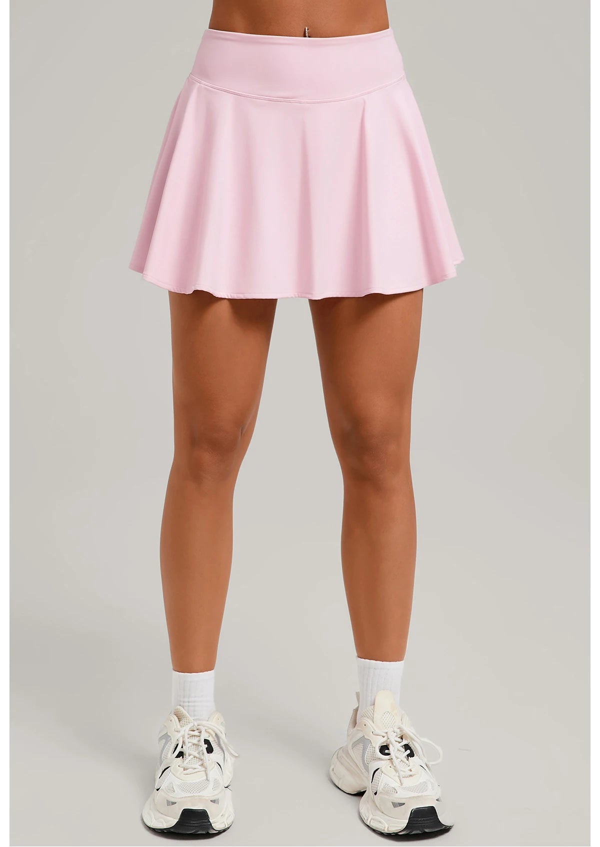 Womens High Waisted Sports Skirt With Pockets Breathable For Yoga Tennis Golf