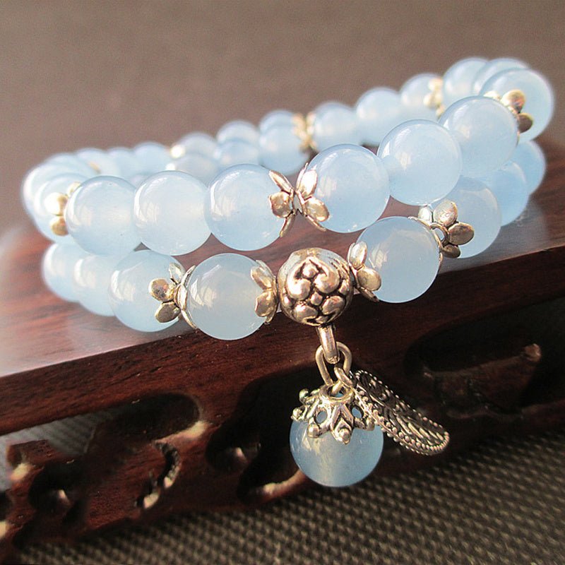 Blue Crystal Bracelet - THREADLIGHT