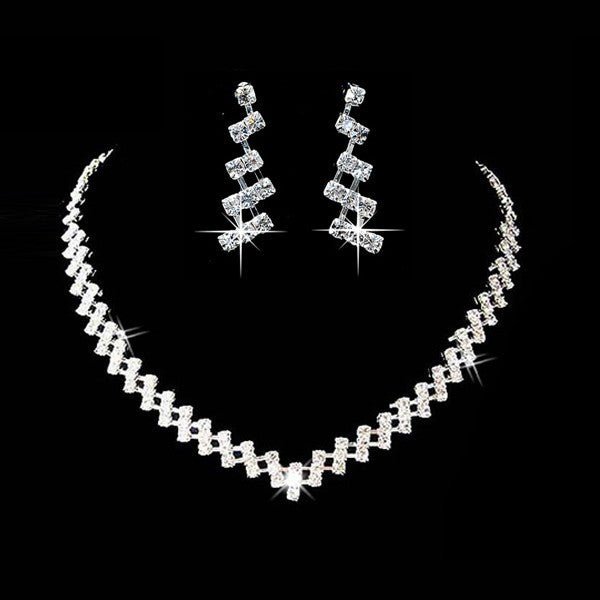 Bridal Rhinestone Chain, Wedding AND Necklace - THREADLIGHT