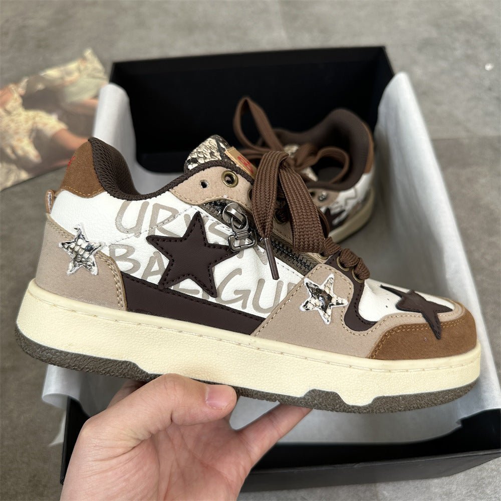 Casual Design Sense Niche Low - top Sneakers Women - THREADLIGHT