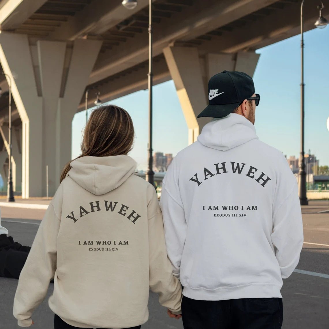 Christian Streetwear Letter Sweater - THREADLIGHT