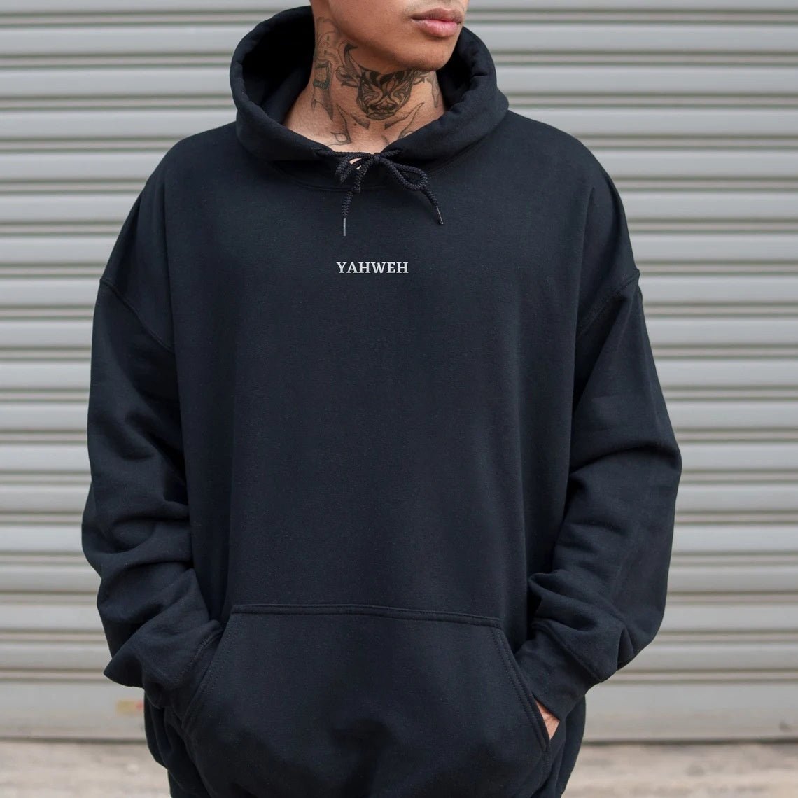Christian Streetwear Letter Sweater - THREADLIGHT