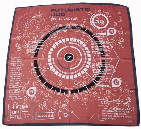 Fashion Silk Scarves Female Printing Hijab - THREADLIGHT