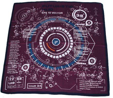 Fashion Silk Scarves Female Printing Hijab - THREADLIGHT