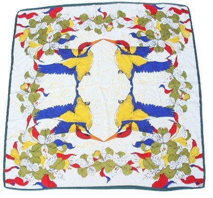 Fashion Silk Scarves Female Printing Hijab - THREADLIGHT