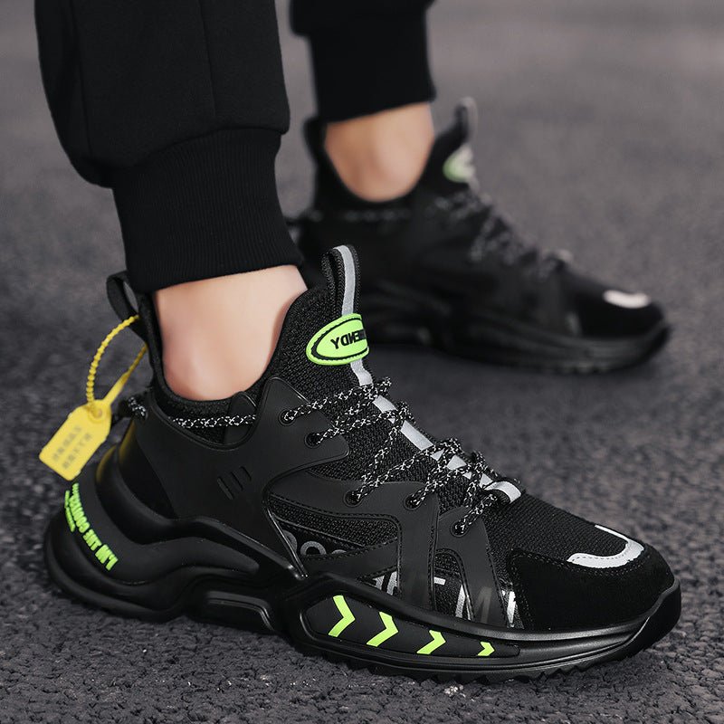 Fashion Sneakers High Top Sport Running Athletic Tennis Walking Shoes Men - THREADLIGHT
