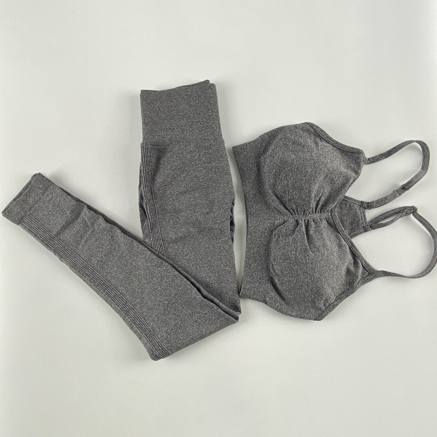 Gym Clothing Sportswear Crop - Top Yoga - Sets - THREADLIGHT