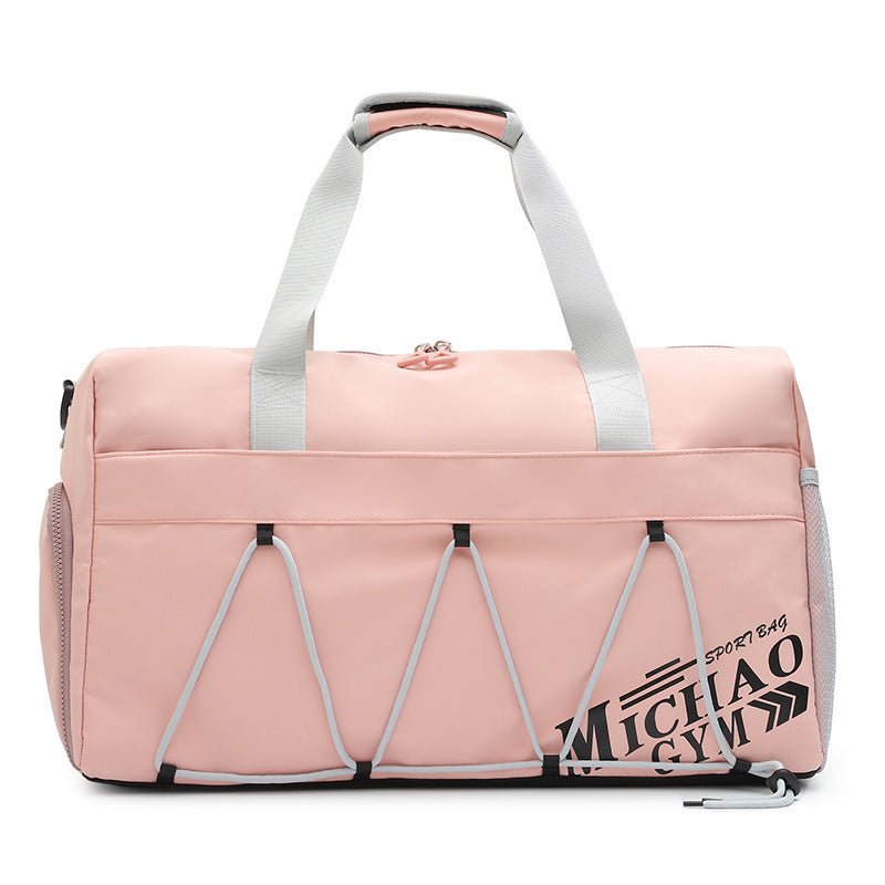 Large Capacity Lightweight Tote Luggage Bag Dry Wet Separation Swimming Gym Bags - THREADLIGHT