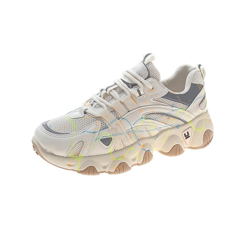 Luminous super fire daddy shoes women trend sneakers - THREADLIGHT