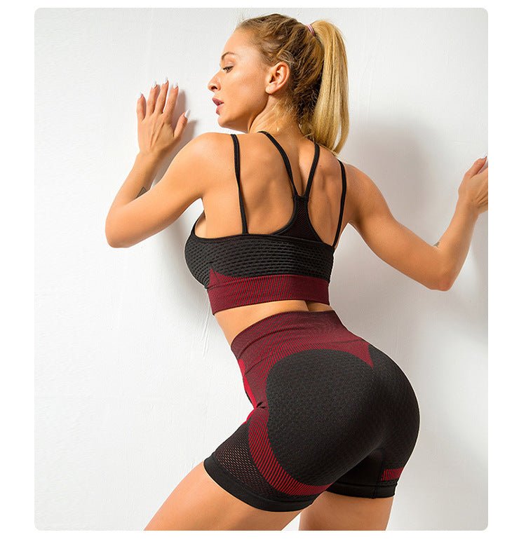 Sports Running Seamless Fitness Bra Sets Women - THREADLIGHT