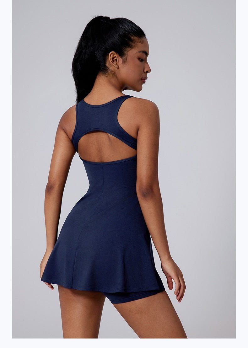 Two - piece Sets Sports Dress Tennis Skirt - THREADLIGHT