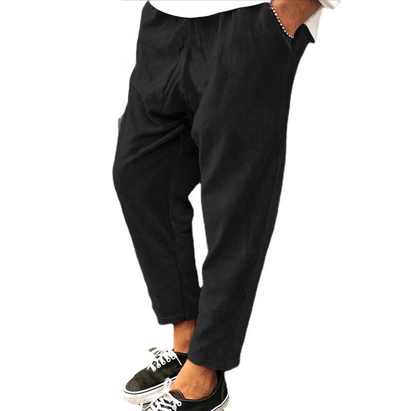 Winter Corduroy Streetwear Pants - THREADLIGHT