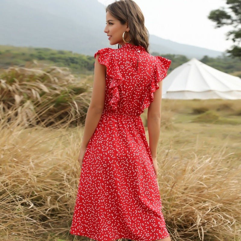 WoMeN SuMMer CHiffoN LoNG Dress Maxi Dresses - THREADLIGHT