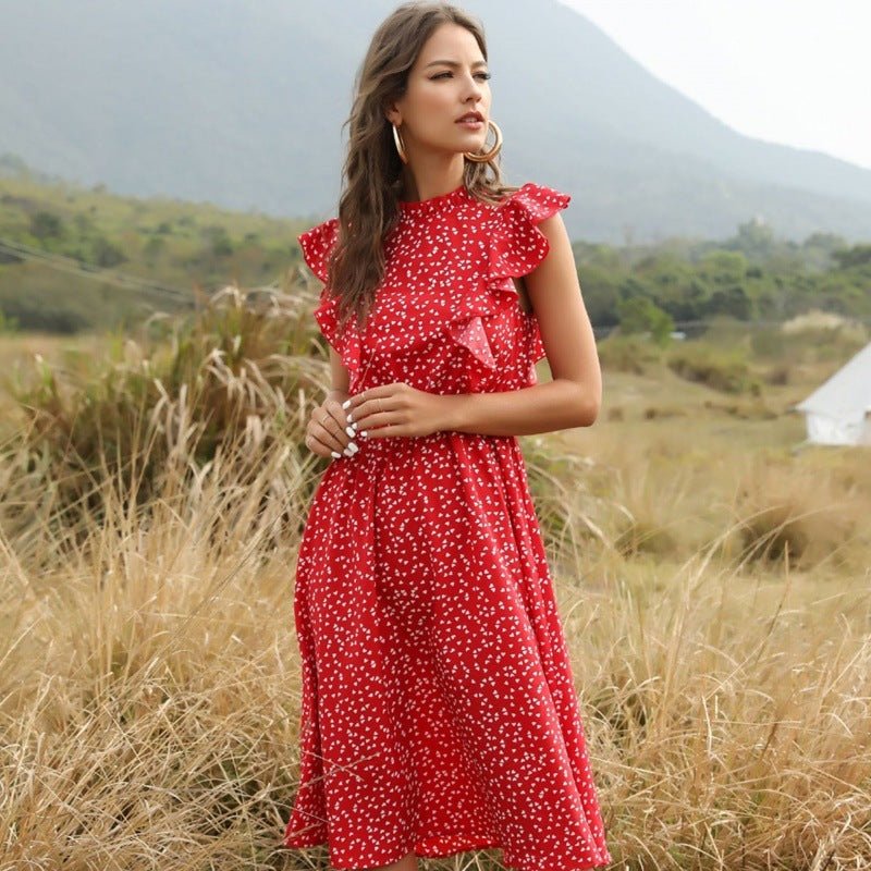WoMeN SuMMer CHiffoN LoNG Dress Maxi Dresses - THREADLIGHT