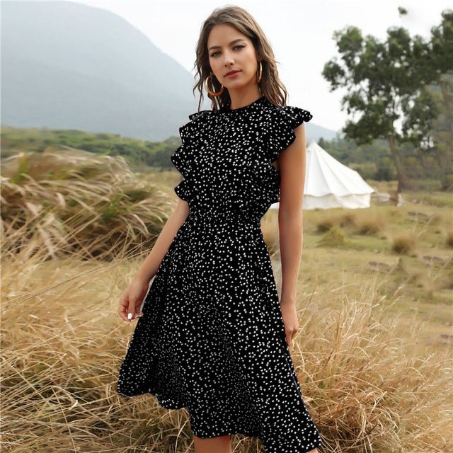WoMeN SuMMer CHiffoN LoNG Dress Maxi Dresses - THREADLIGHT