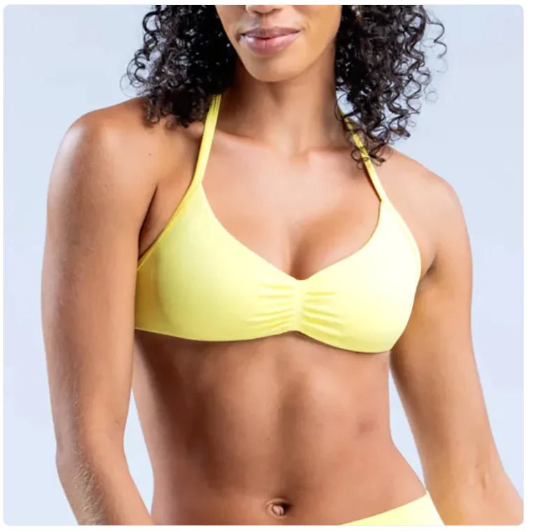 Women's Halter Back Sports Bra - THREADLIGHT