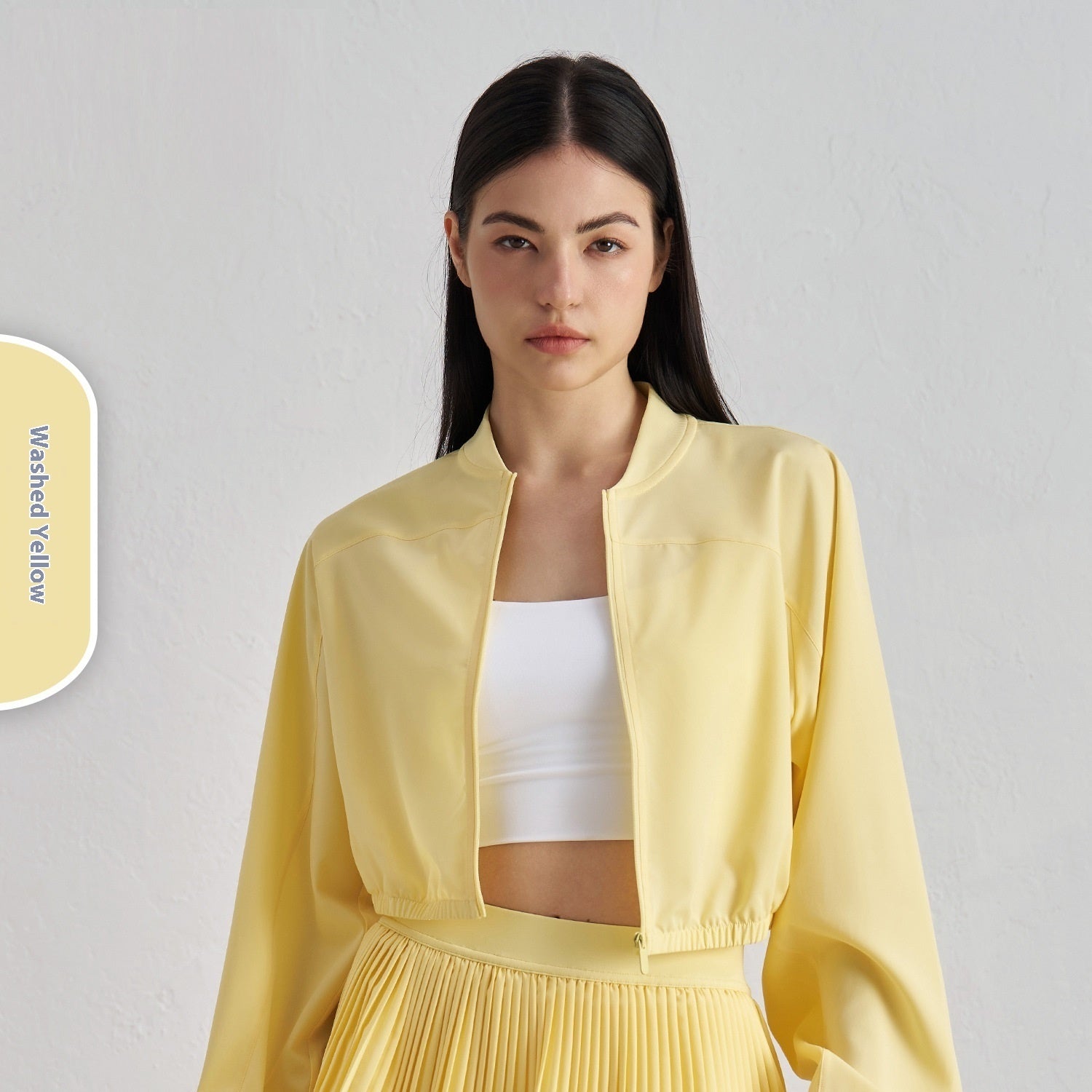 Woven Sports Jacket Lightweight Breathable Workout Top Waist - tight Design Outdoor - THREADLIGHT