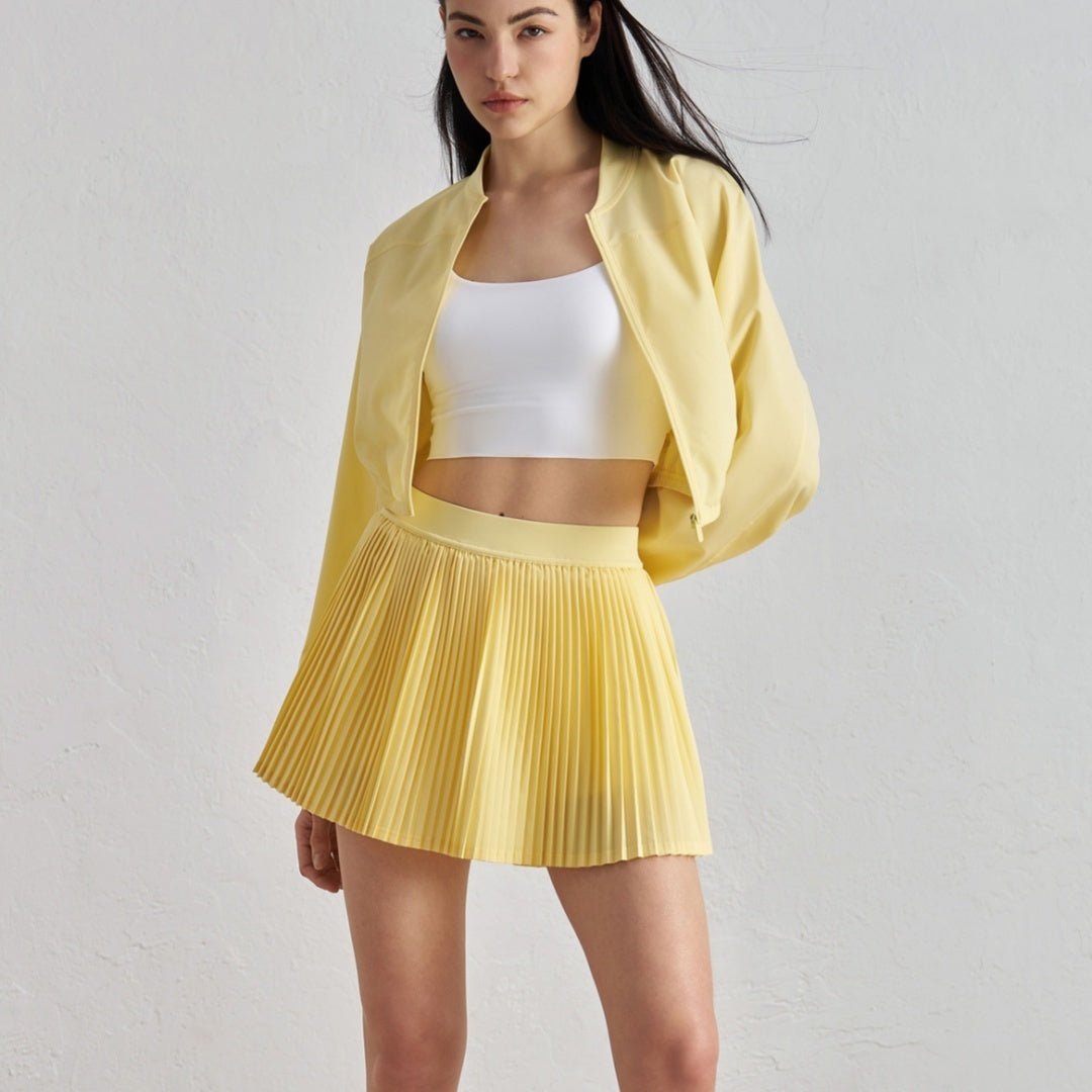 Woven Sports Jacket Lightweight Breathable Workout Top Waist - tight Design Outdoor - THREADLIGHT