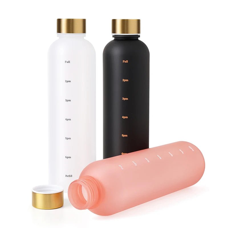 1L Bottle With Time Marker 32 OZ - THREADLIGHT