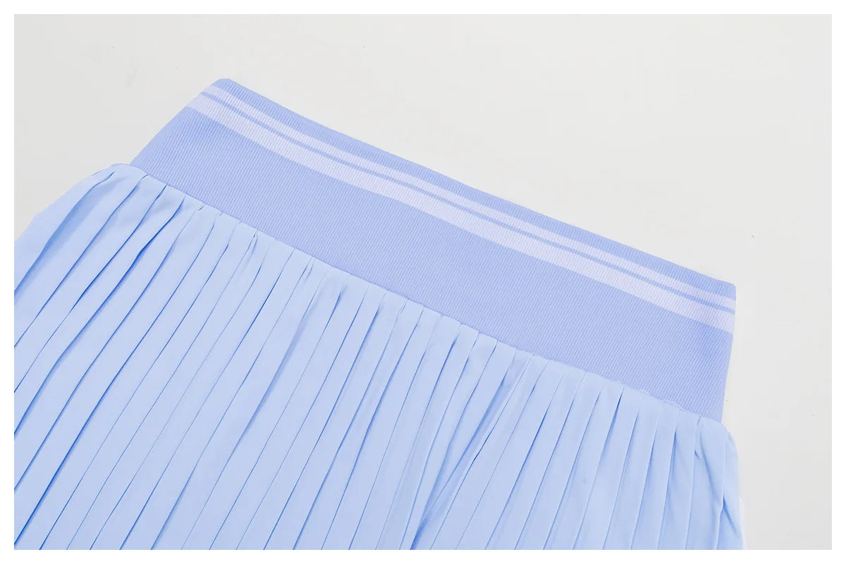 Summer High Waist Yoga Short Skirt For Women A Line Fitness Gym Sports Tennis