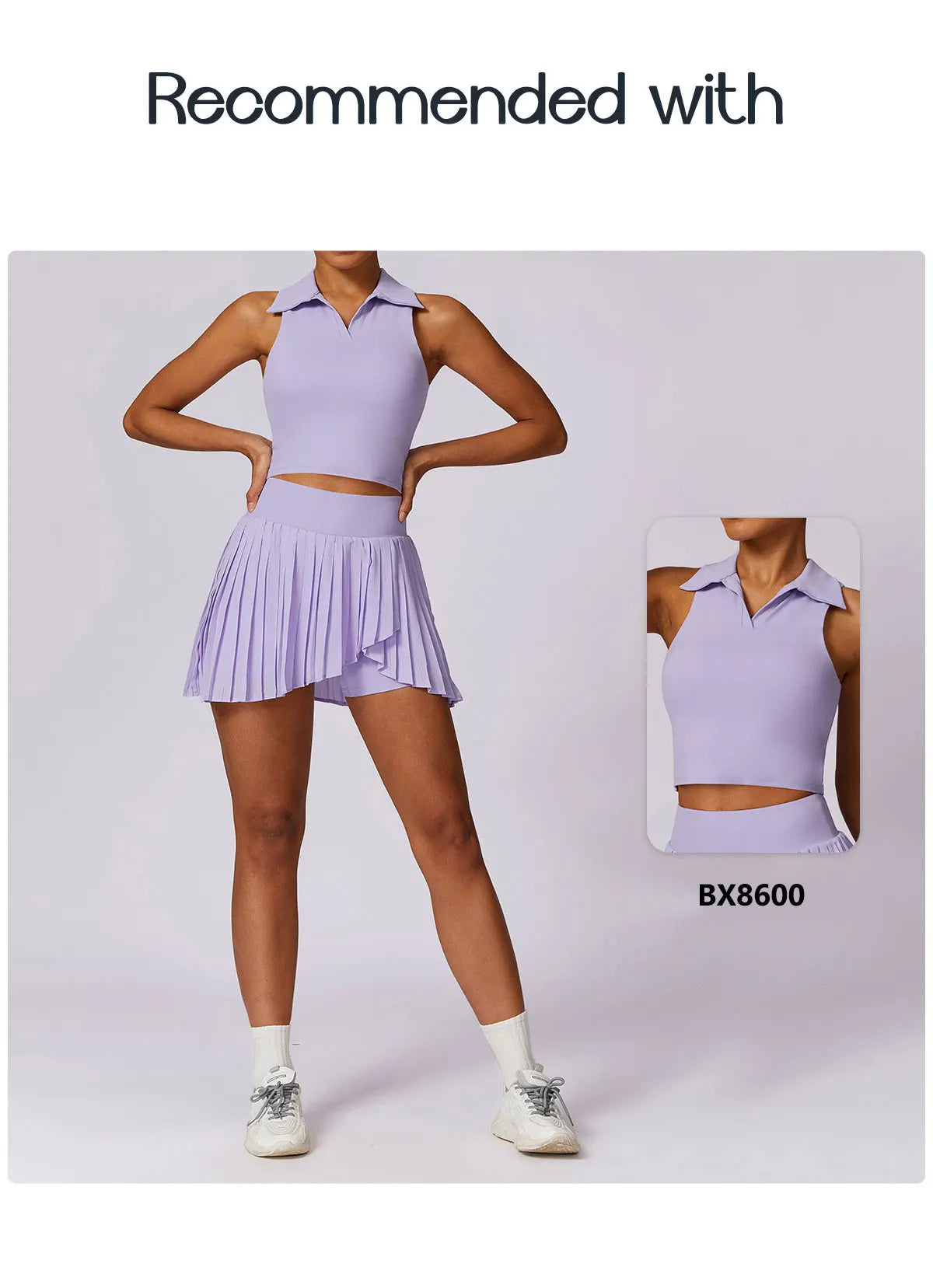 Women Running Skirt With Pockets High Waist Yoga Fitness Shorts