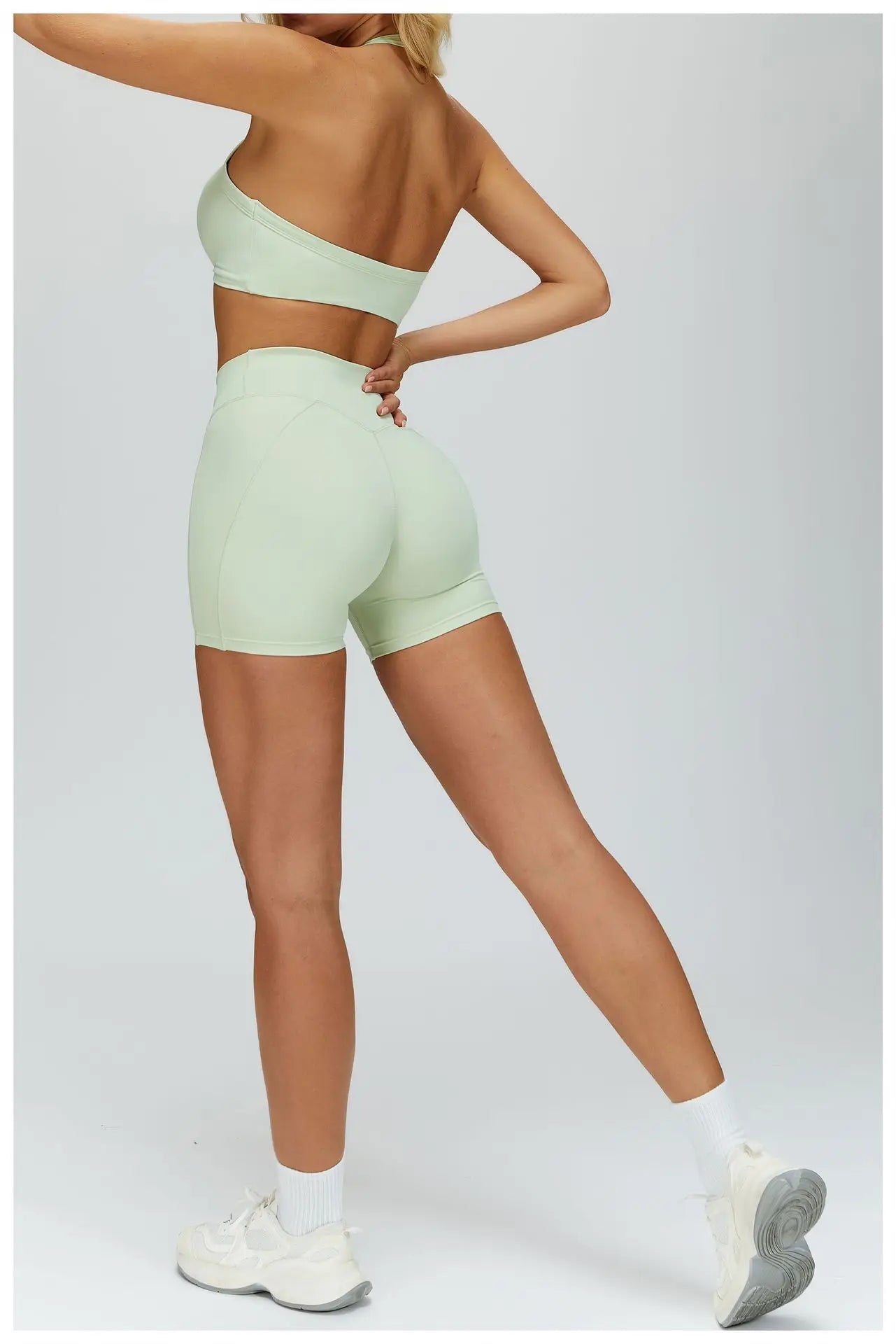 Women Cycling Shorts High Waist Fitness Gym Running Yoga Clothing