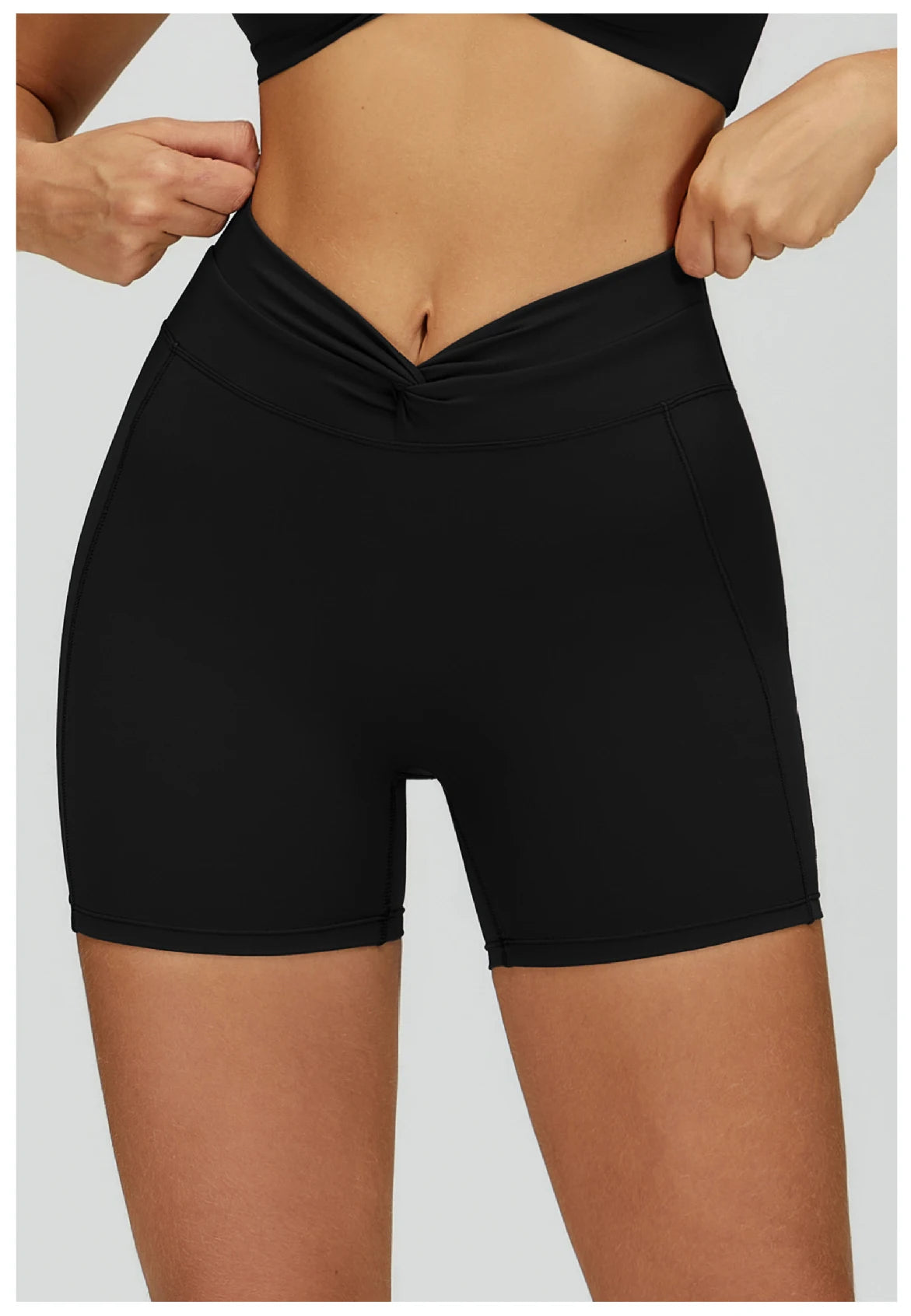 Women Cycling Shorts High Waist Fitness Gym Running Yoga Clothing