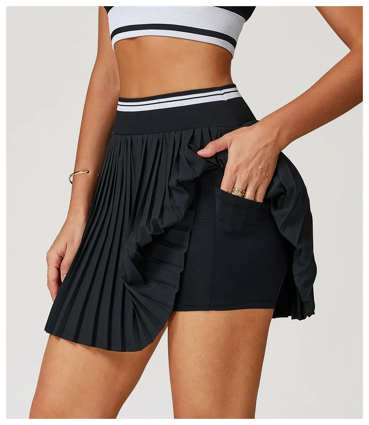 Summer High Waist Yoga Short Skirt For Women A Line Fitness Gym Sports Tennis
