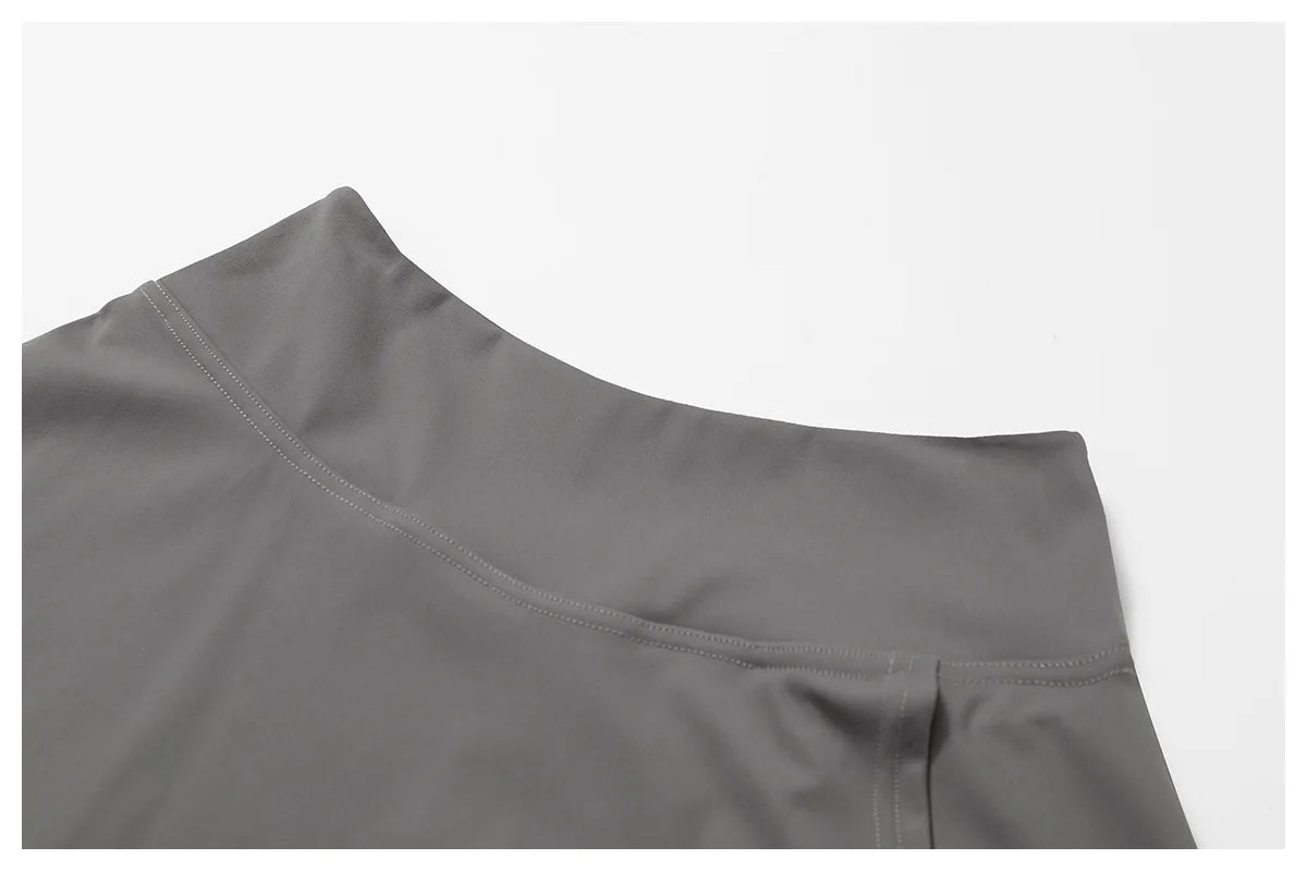 High Quality Women Yoga Short Skirt With Slit For Summer Fitness Outdoor Riding