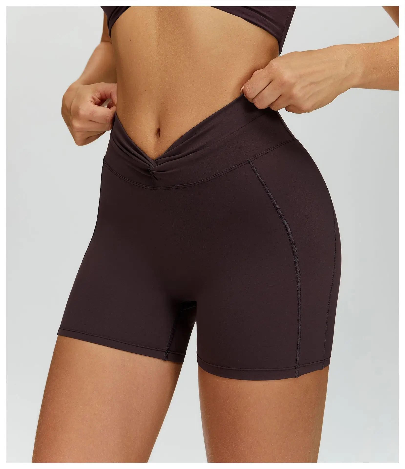 Women Cycling Shorts High Waist Fitness Gym Running Yoga Clothing