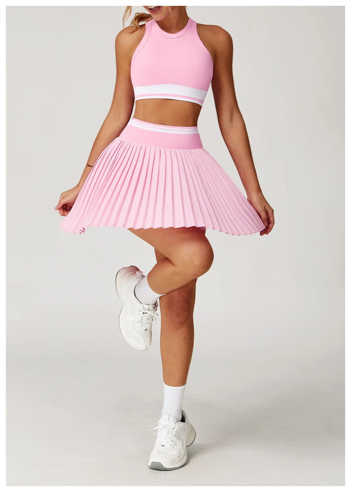 Summer High Waist Yoga Short Skirt For Women A Line Fitness Gym Sports Tennis