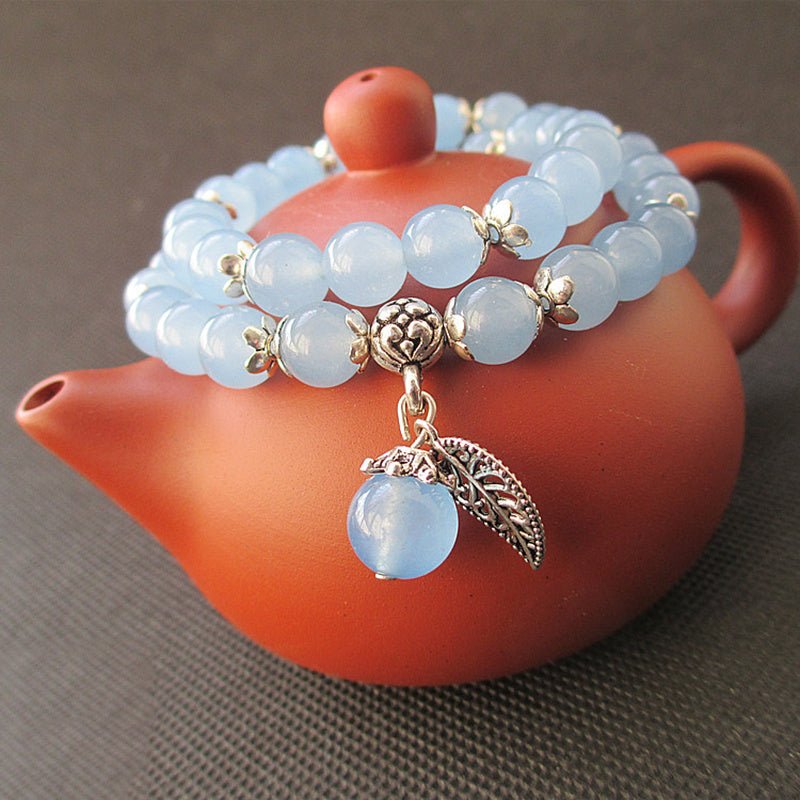 Blue Crystal Bracelet - THREADLIGHT