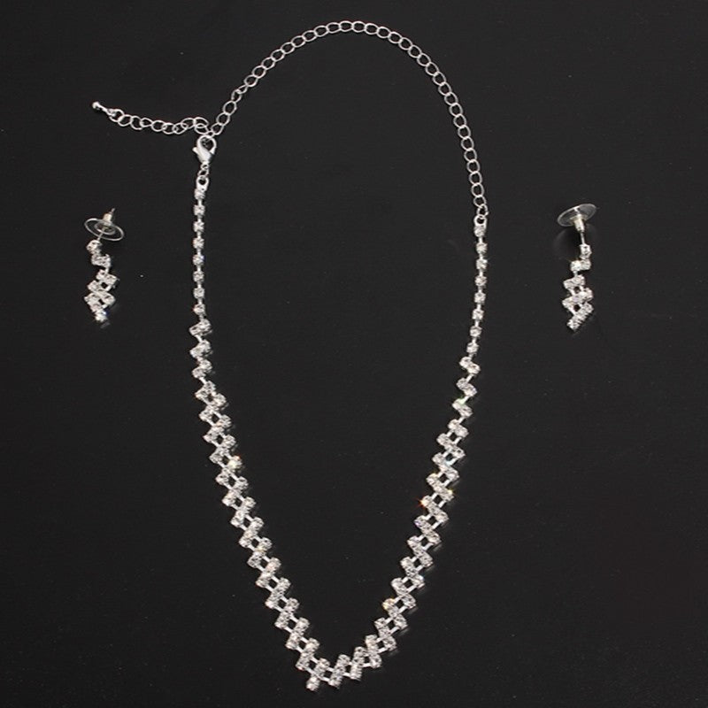 Bridal Rhinestone Chain, Wedding AND Necklace - THREADLIGHT