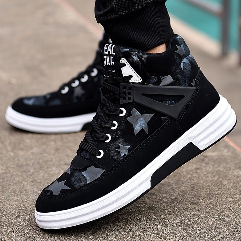 Casual Men's Fleece - lined Sneakers - THREADLIGHT