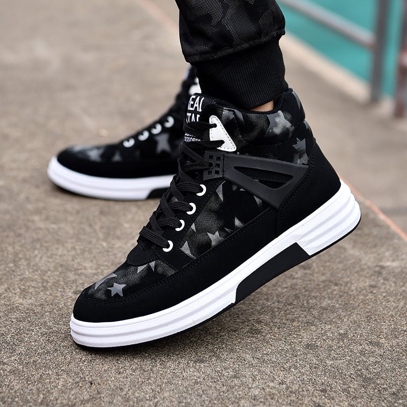 Casual Men's Fleece - lined Sneakers - THREADLIGHT