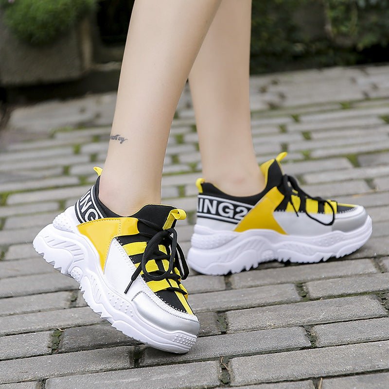 Chunky Breathable Sneakers - THREADLIGHT