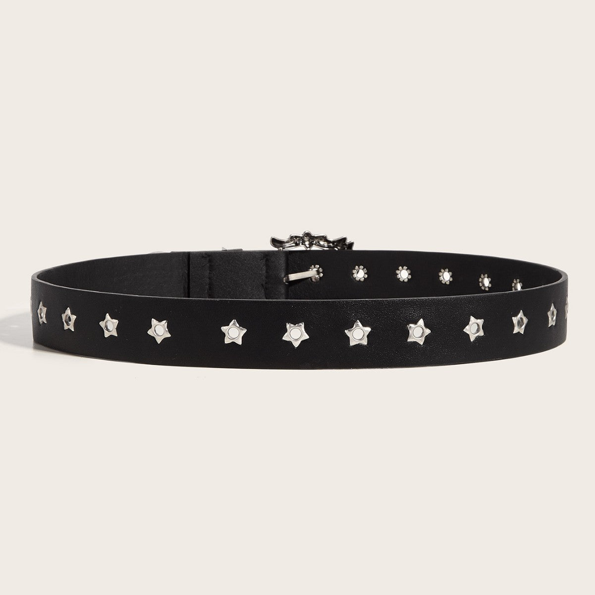 Fashion Personality Rivet Youth Belt Punk Pin Buckle Casual Belt - THREADLIGHT