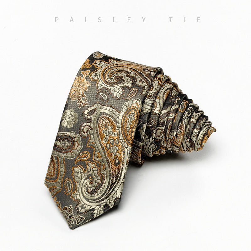Korean Style Men's Business Formal Business Working Tie - THREADLIGHT