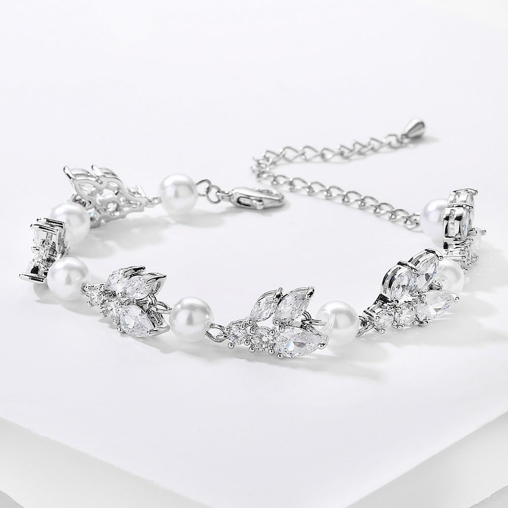 Light Luxury Micro Inlaid Zircon Girlfriends Jewelry - THREADLIGHT