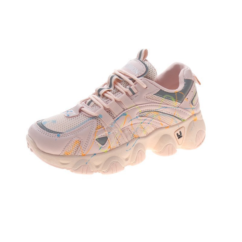 Luminous super fire daddy shoes women trend sneakers - THREADLIGHT