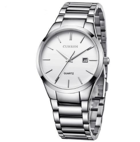 Luxury Brand Analog sports Wristwatch Display Date Men's Quartz Watch Business Watch Men Watch 8106 - THREADLIGHT