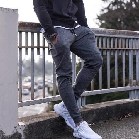 Male Fitness Workout Sweatpants - THREADLIGHT