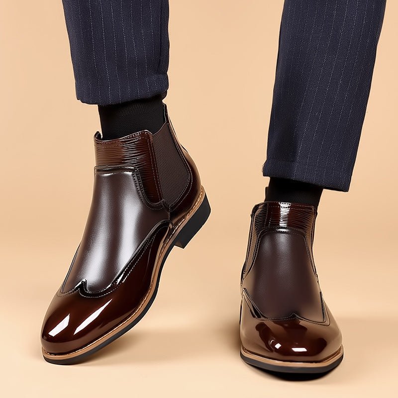 Men's Color Block Chelsea Boots - THREADLIGHT