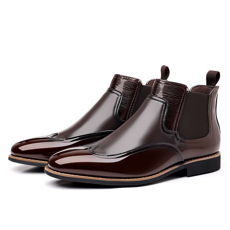 Men's Color Block Chelsea Boots - THREADLIGHT